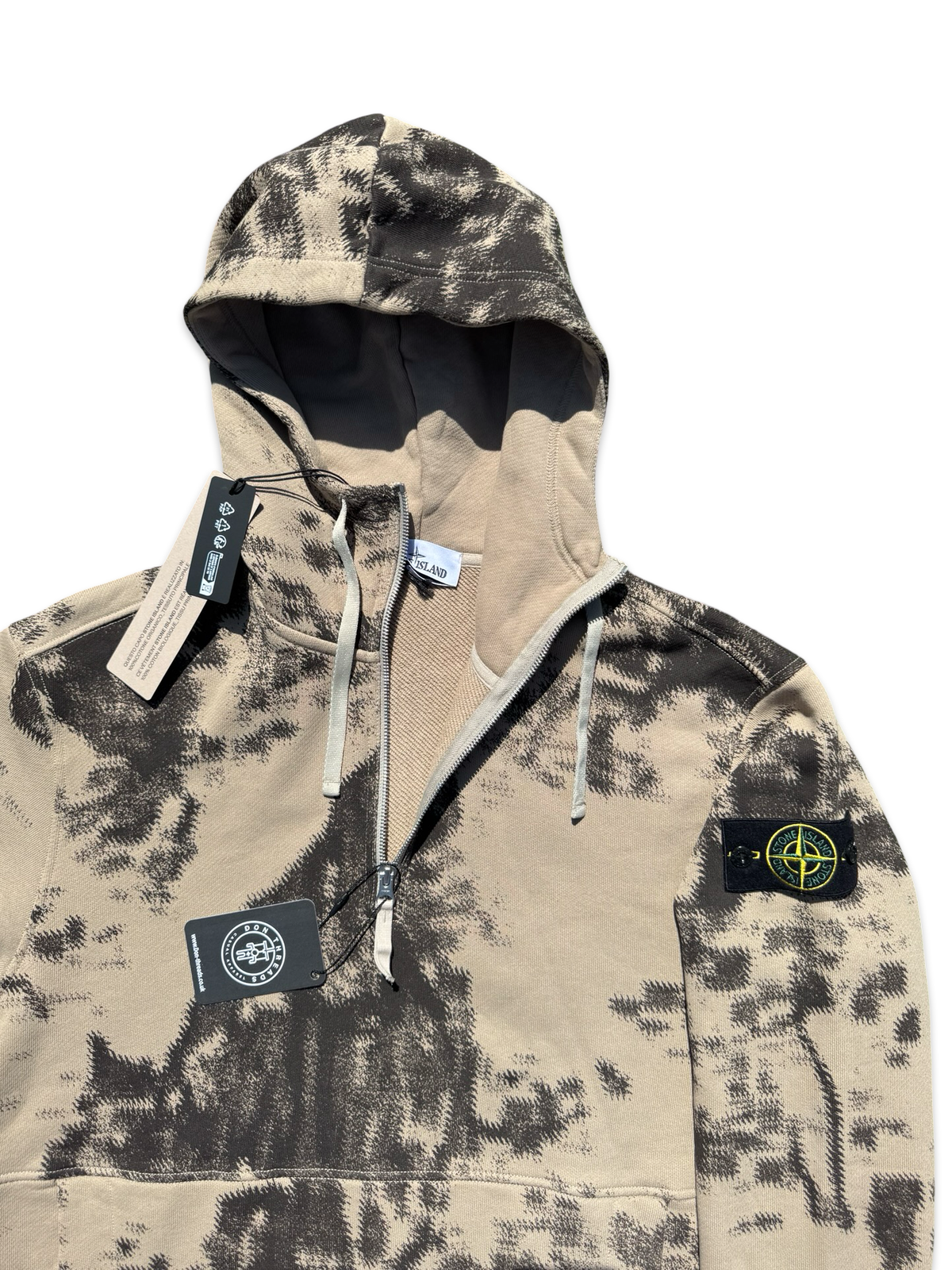 トップス WACKO MARIA STONE CAMO HOODED SWEAT Wacko Maria – Heavy Weight Full-Zip Hooded Sweatshirt Black