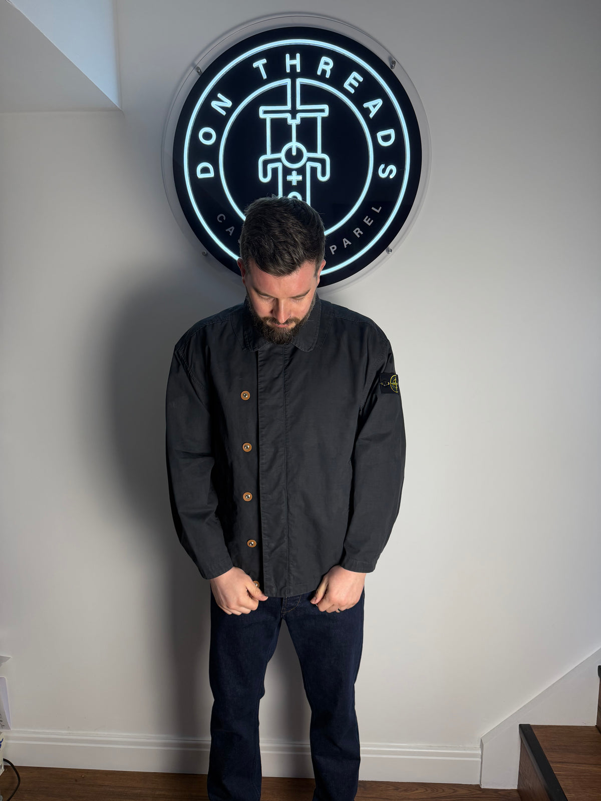 Stone Island x Supreme Cotton Ripstop Ice Jacket Camouflage