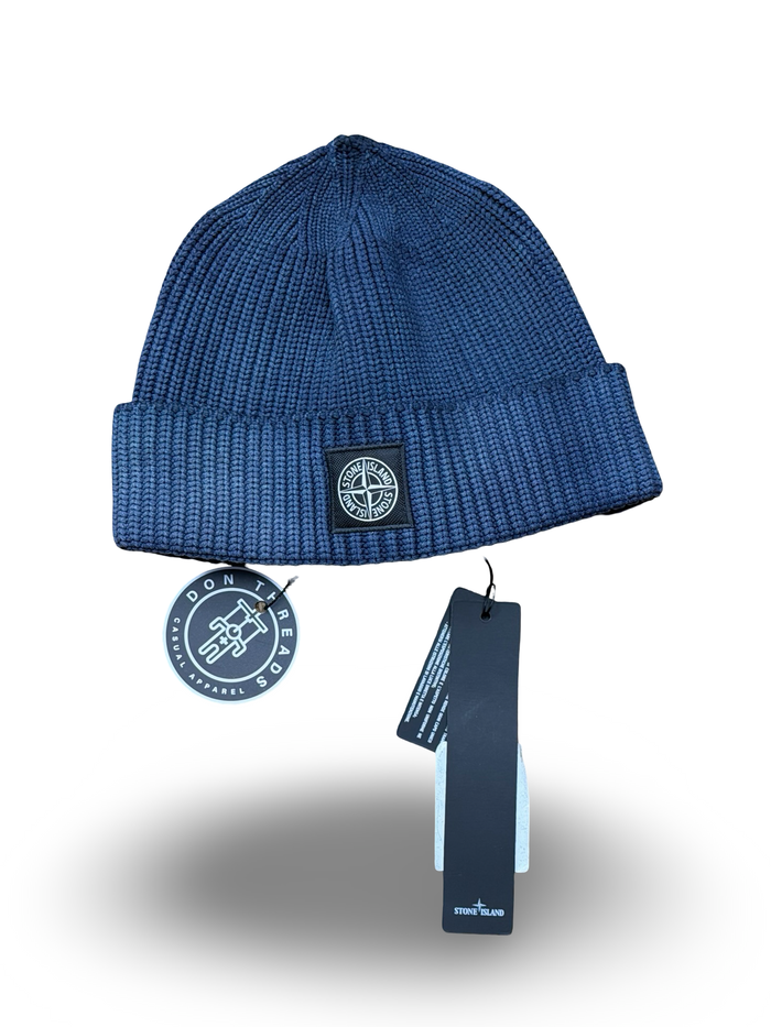 Stone Island Hand Corrosion Ribbed Beanie