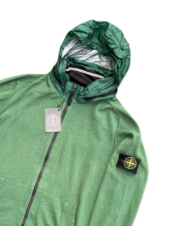 Stone Island Zip Up Hoodie