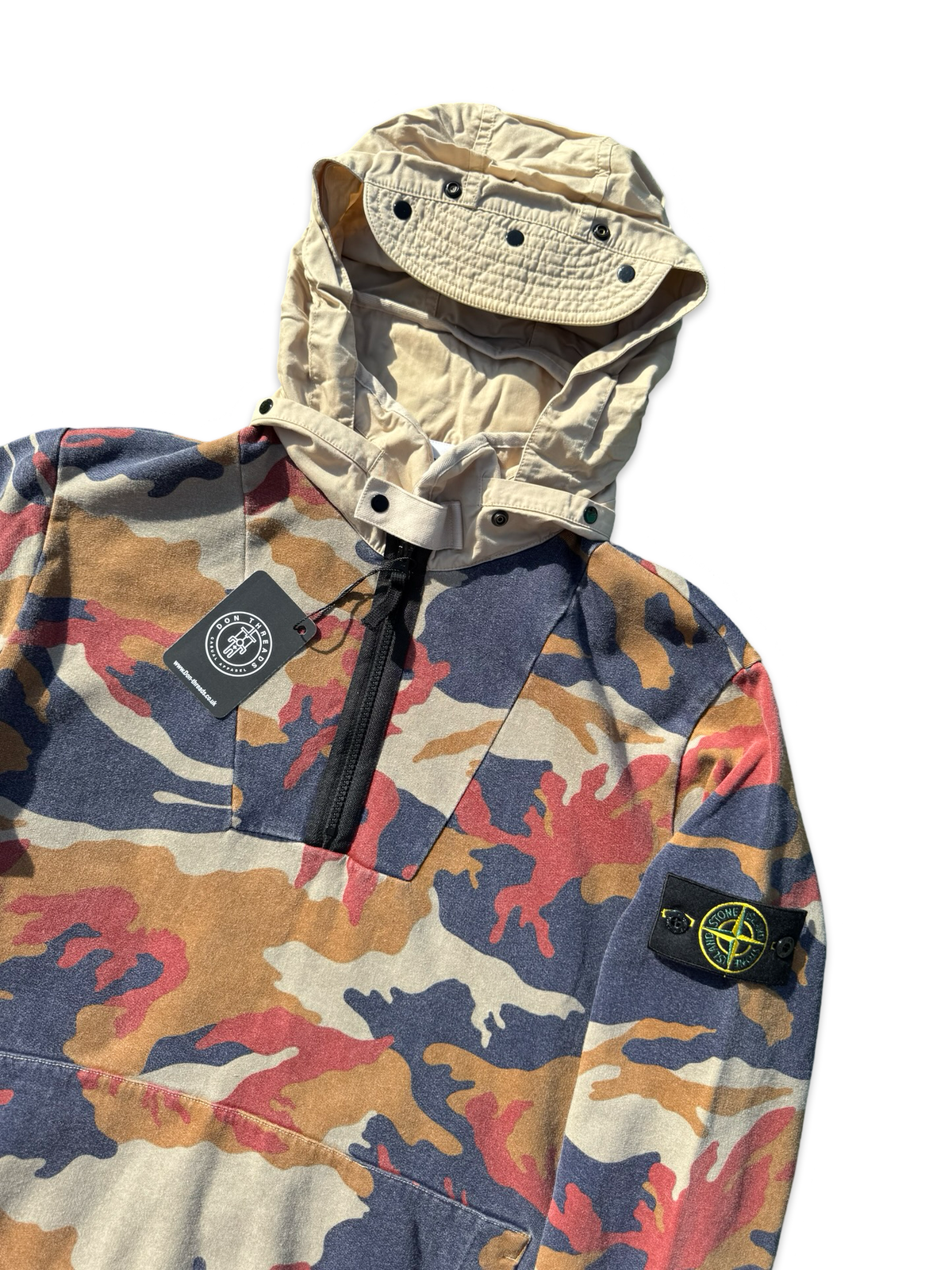Stone Island Archive Camo Half Zip