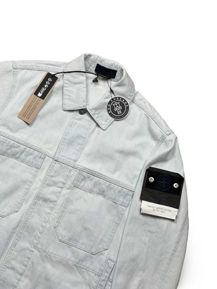Stone Island Indigo Denim-Ultra Bleached