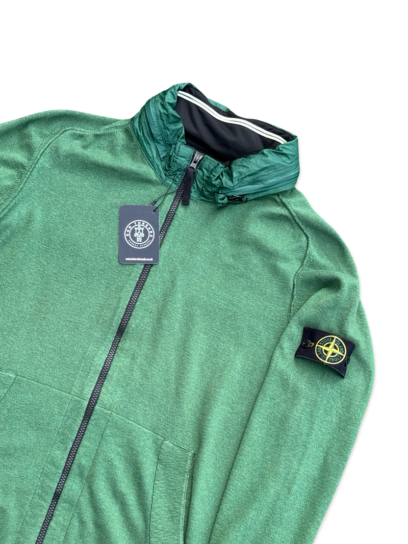 Stone Island Zip Up Hoodie