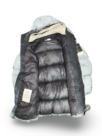 Stone Island Tela Nylon Down With Dust Colour Frost Finish With Hood Liner