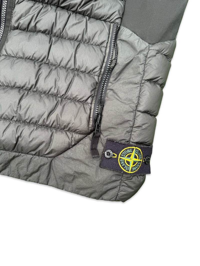 Stone Island Garment Dyed Micro Yarn Down Gilet