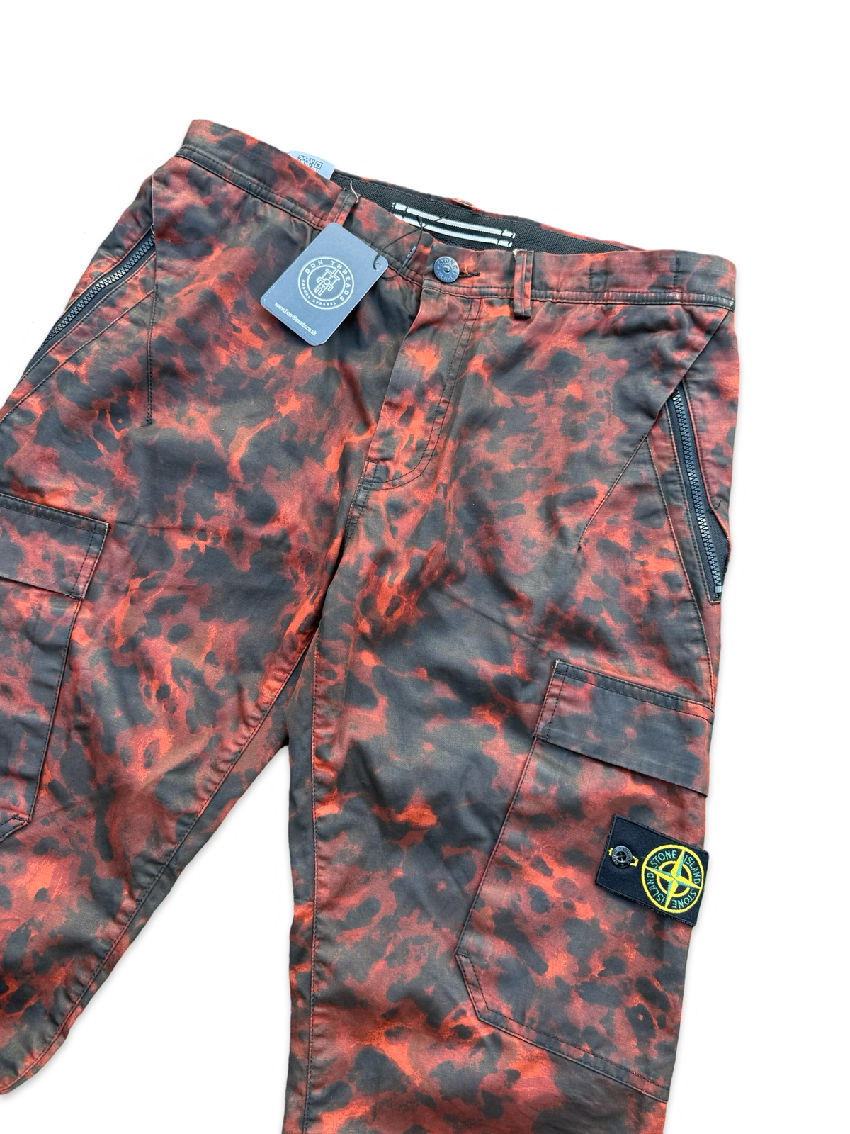 Stone Island Tortoise Shell OVD Camo Cargo Trousers