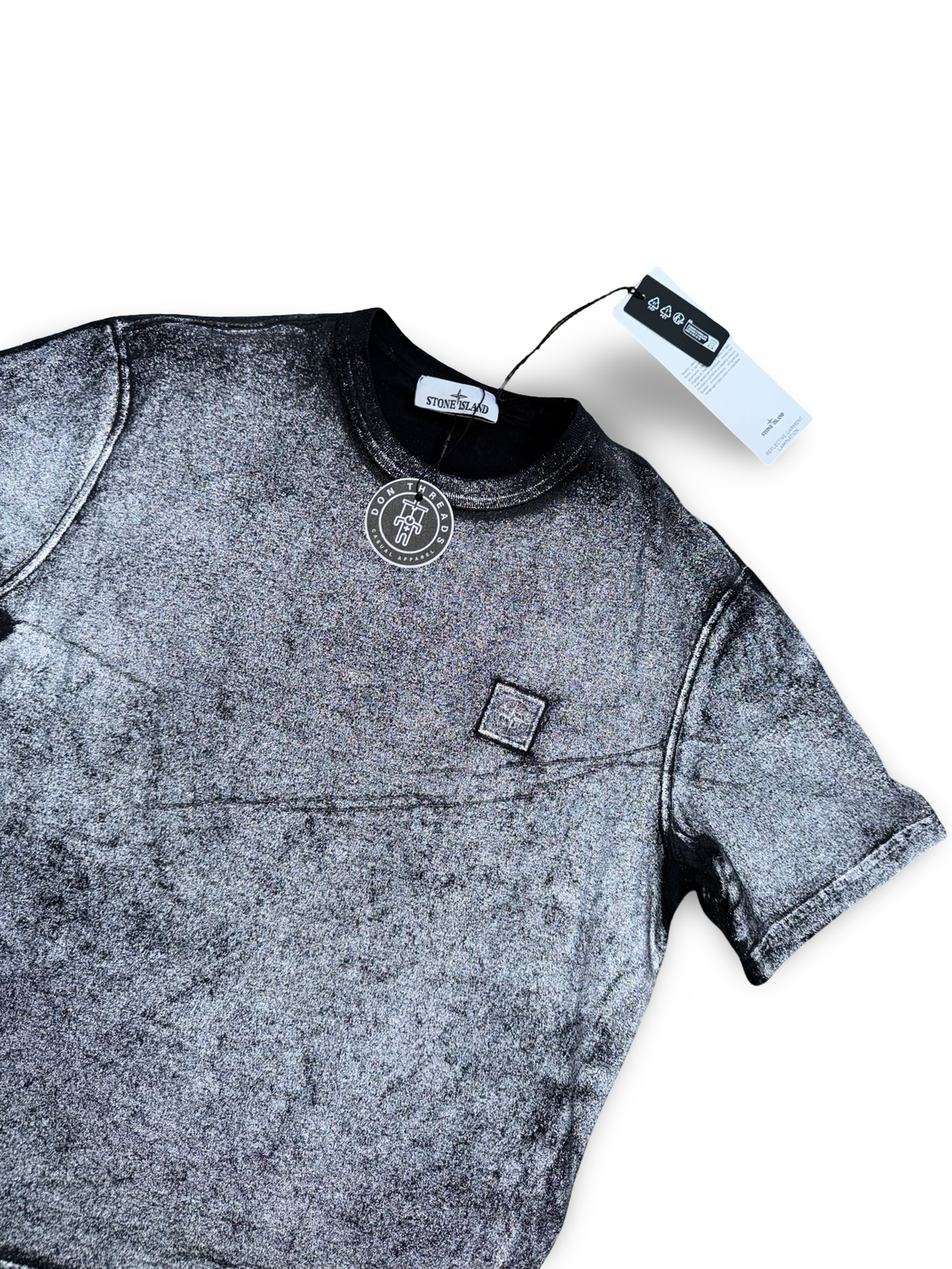 Stone Island Reflective Garment Lamination T-Shirt