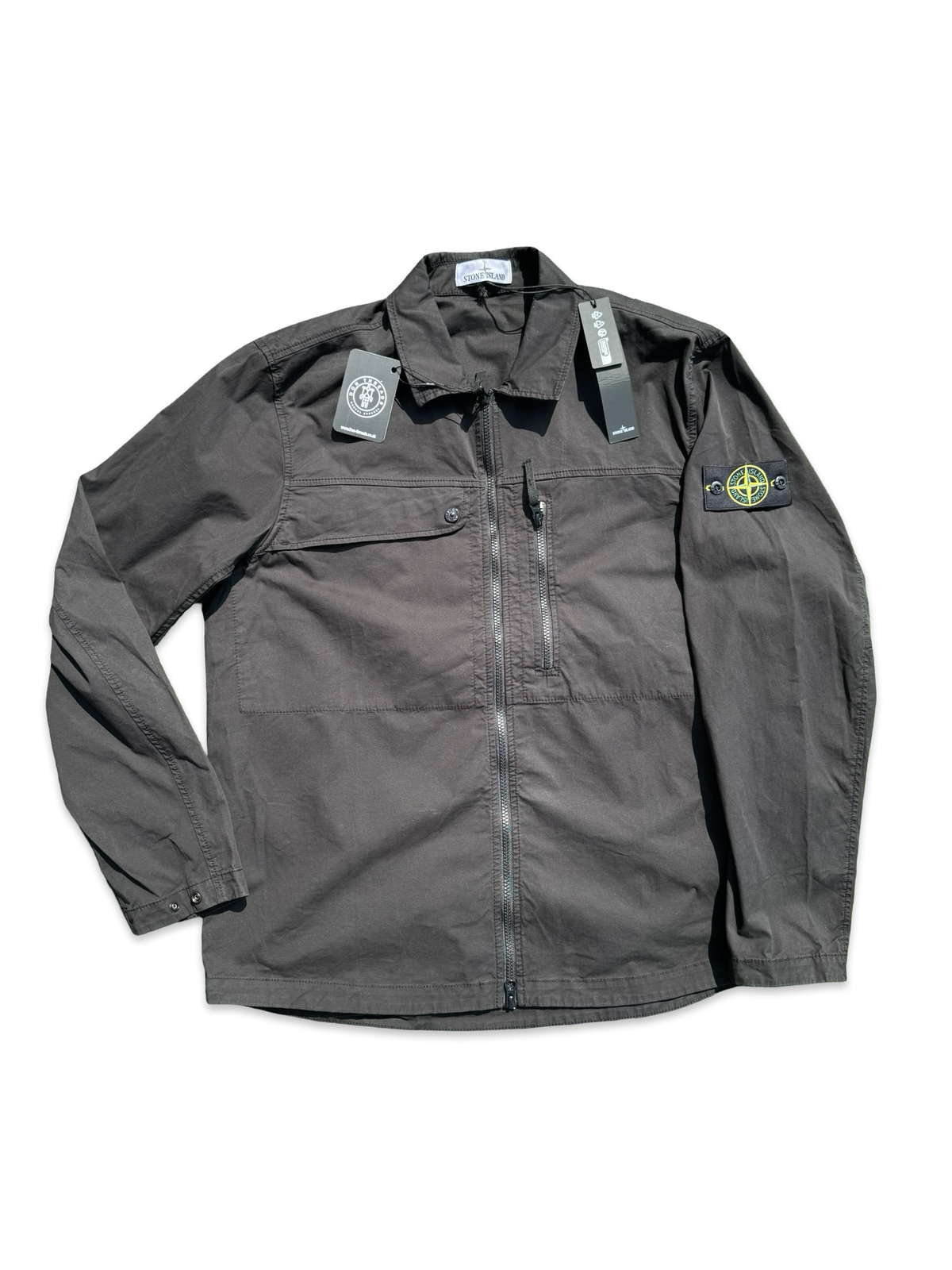 Stone Island Supima Cotton Twill Overshirt