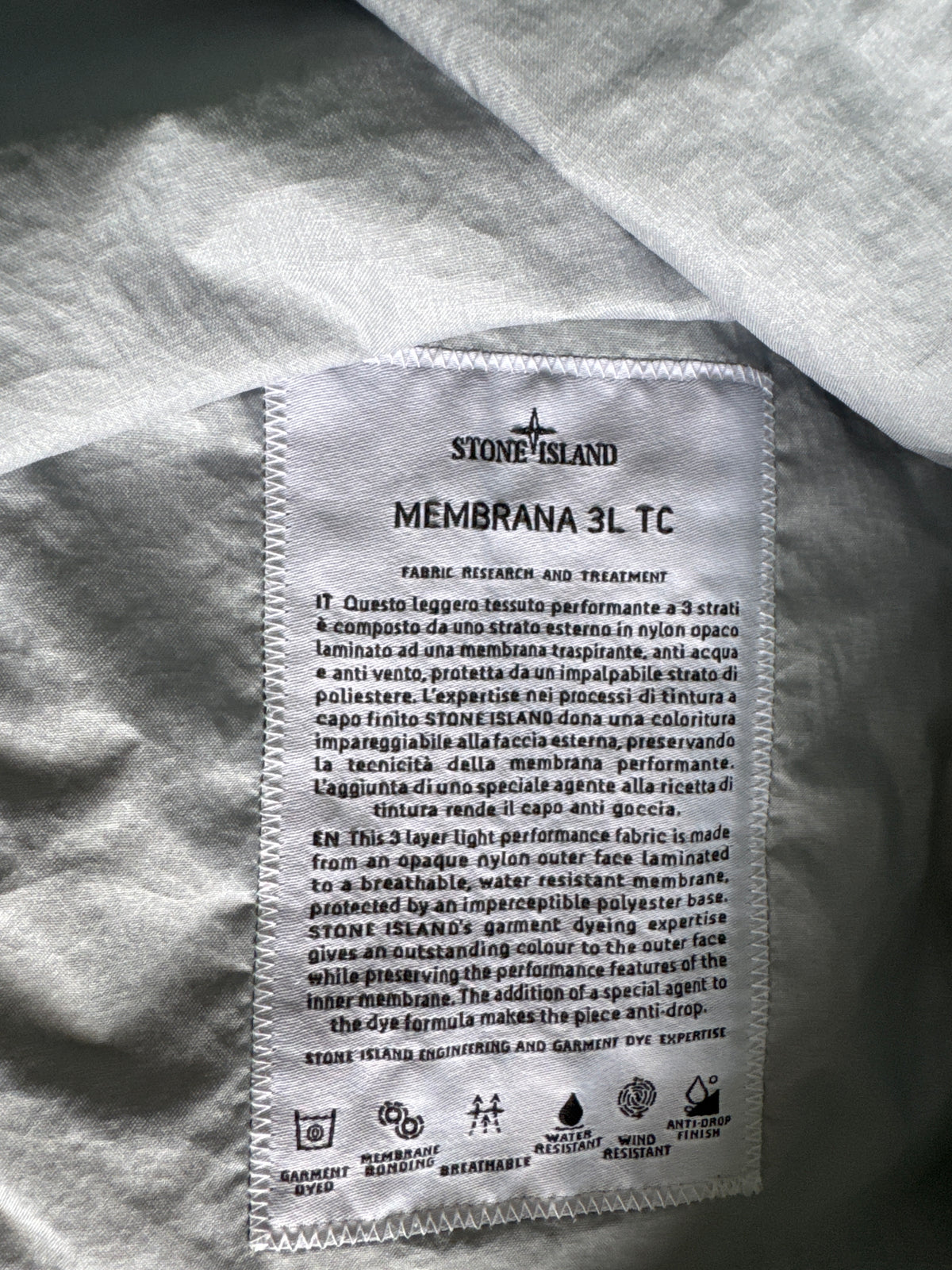 Stone Island Membrana 3L-TC