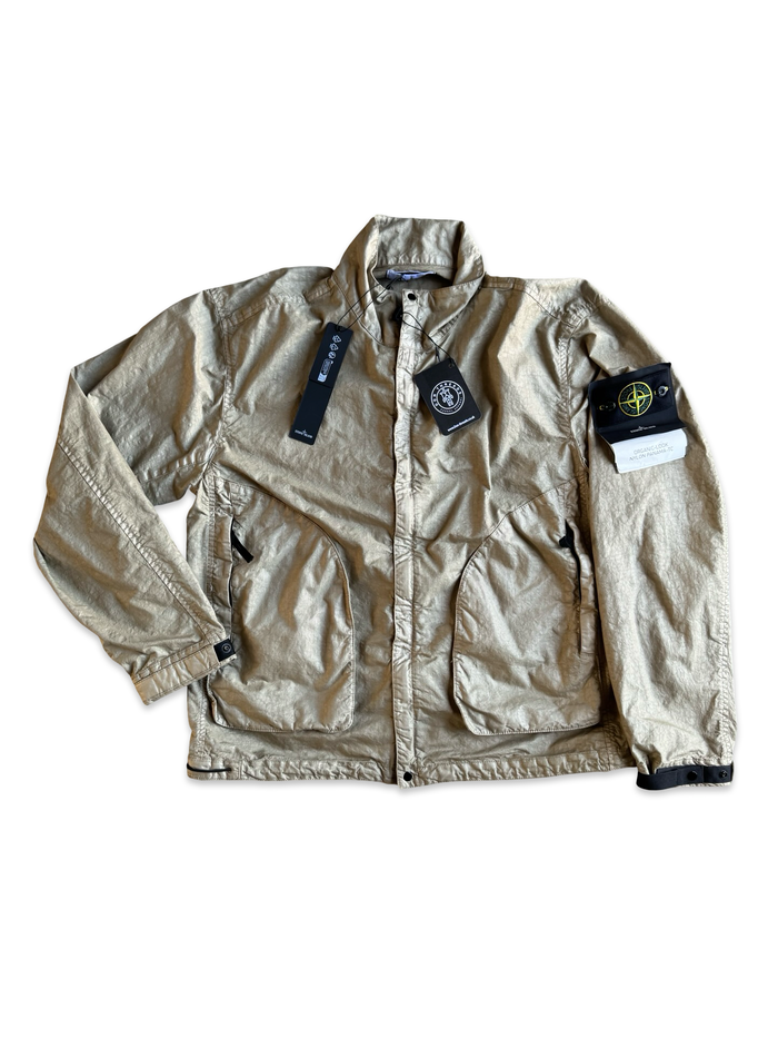 Stone Island Organic-Look Nylon Panama-TC Jacket