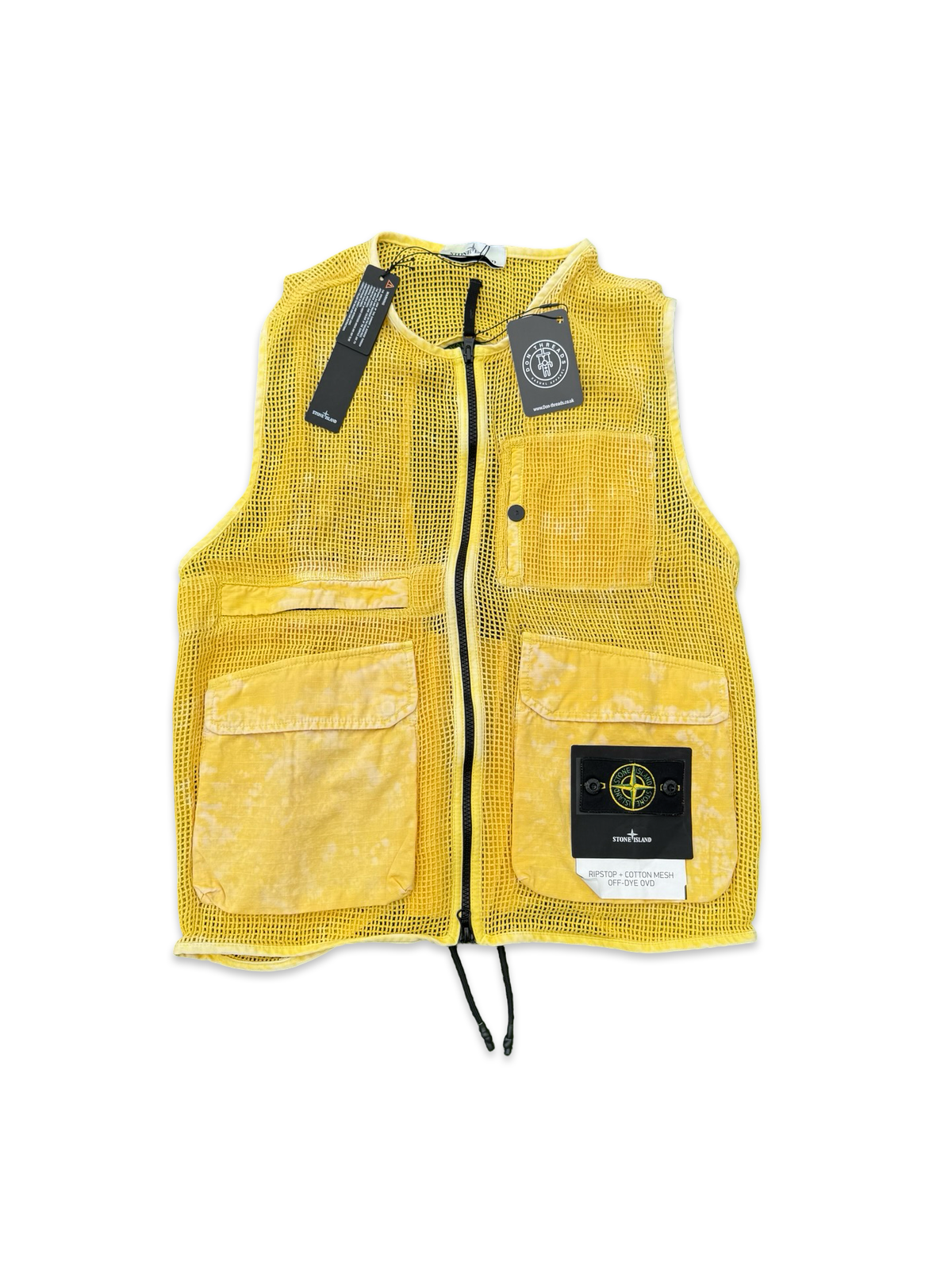 Stone Island Ripstop + Cotton Mesh Off-Dye OVD