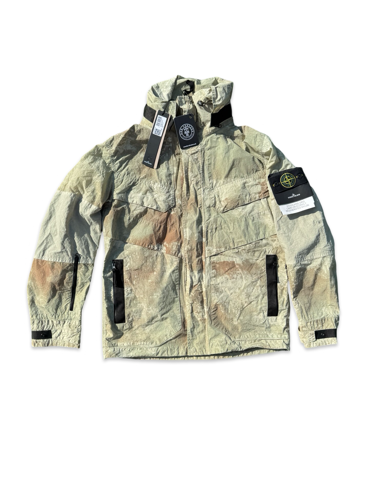Stone Island Dissolving Grid Camo