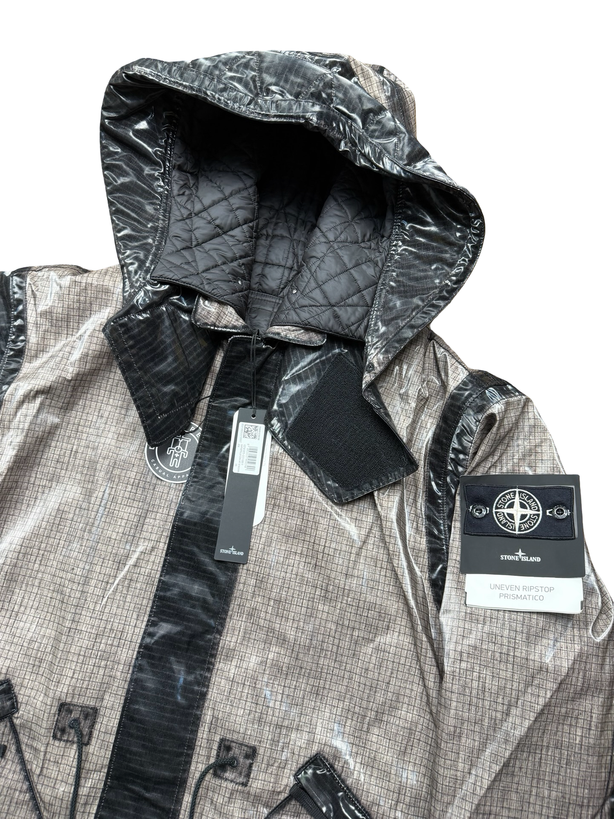 Stone Island Uneven Ripstop Prismatico