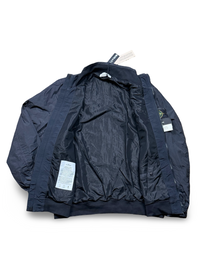 Stone Island Black Garment Dyed Crinkle Reps NY