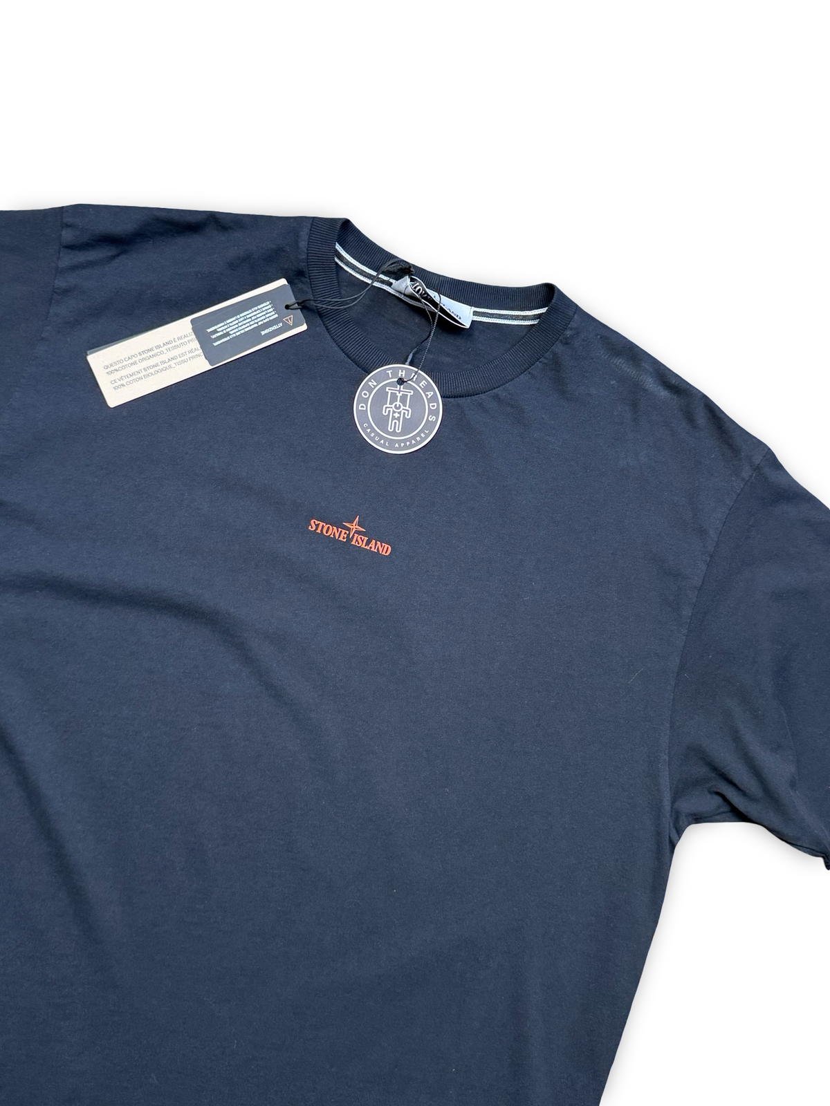 Stone Island Logo Splatter T-Shirt