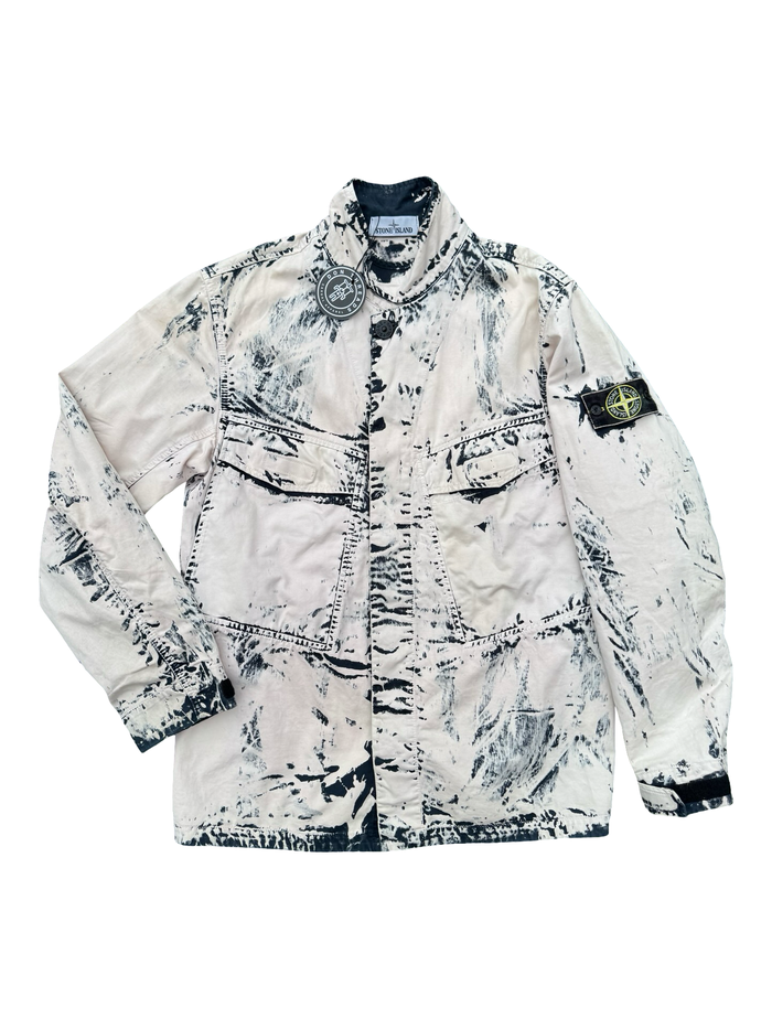 Stone Island Hand Corrosion On Raso