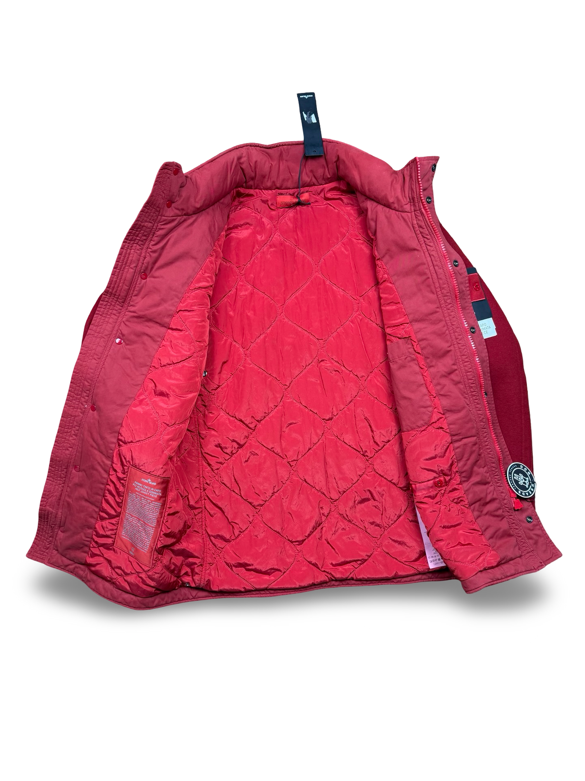 Stone Island Panno Tinto Capo Piu Mussola Gommata MGP_Ghost Piece