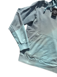 Stone Island 2 Tone Pullover Hoodie blue