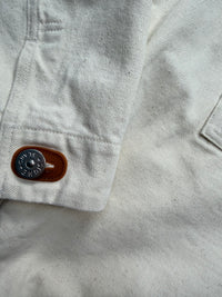 Stone Island Natural Cotton Gabardine S.I. Raw Beauty