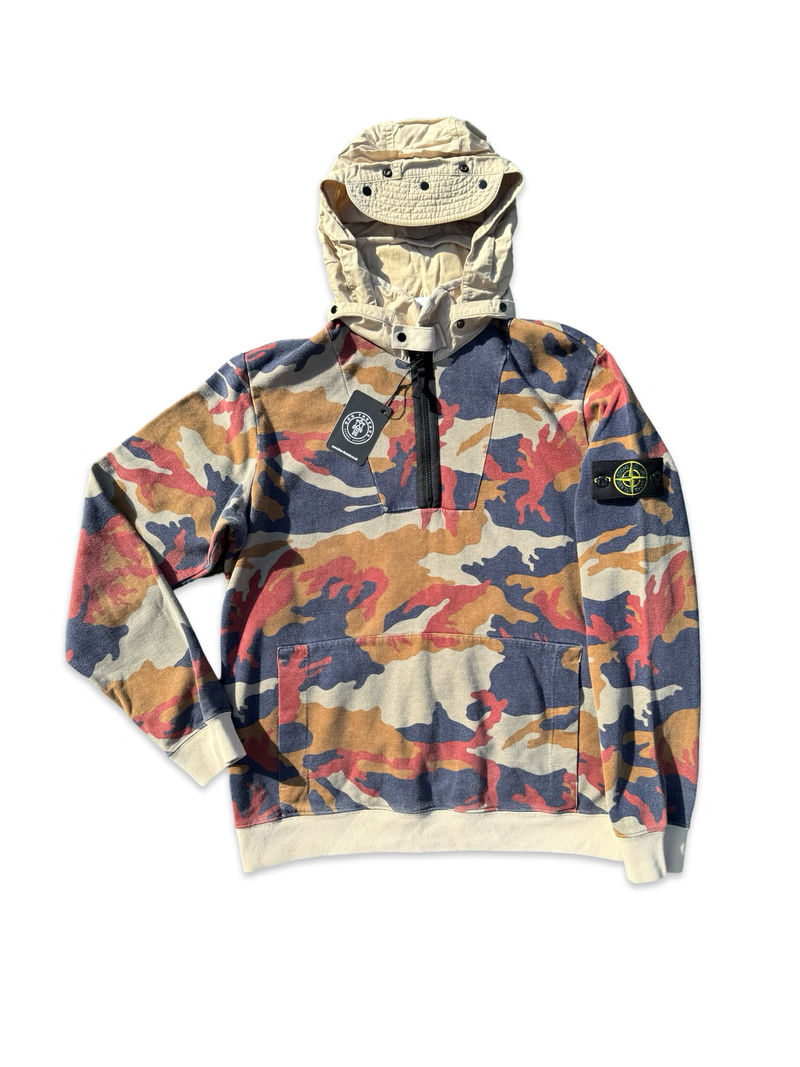 Stone Island Archive Camo Half Zip
