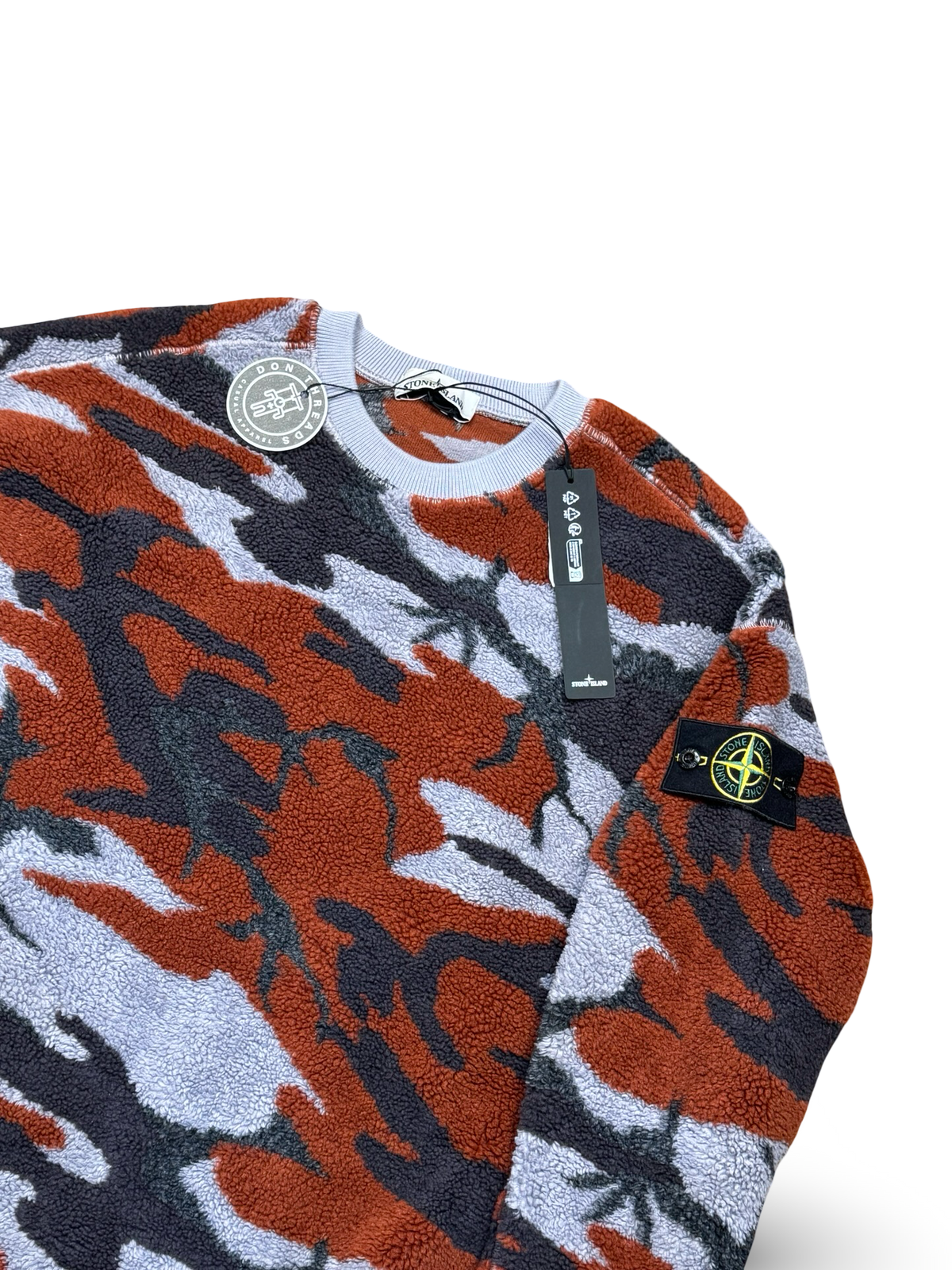 Stone Island Heritage Camo Fleece Crewneck