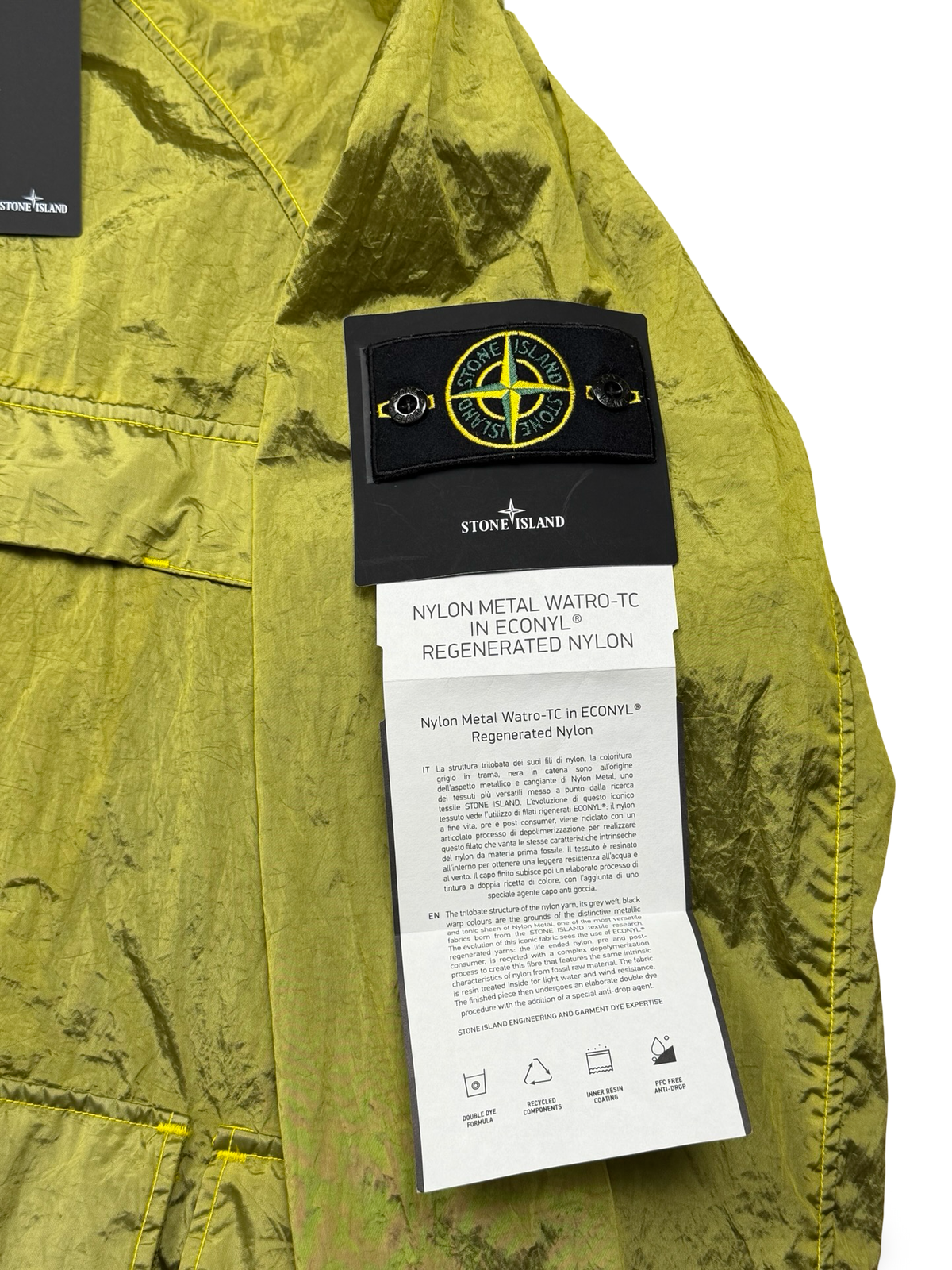 Stone Island Nylon Metal Watro-TC In Econyl Regenerated Nylon