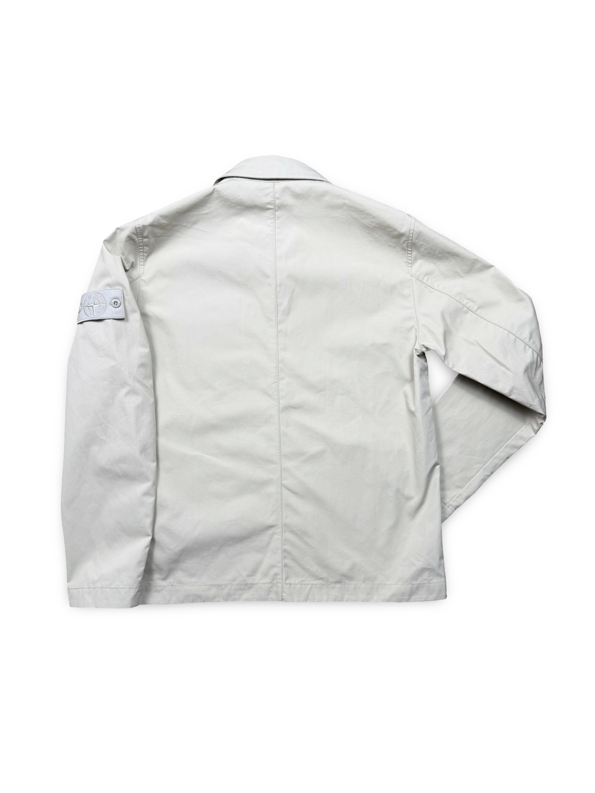 Stone Island Ghost Project Cotton Canvas Overshirt