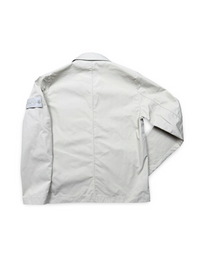 Stone Island Ghost Project Cotton Canvas Overshirt
