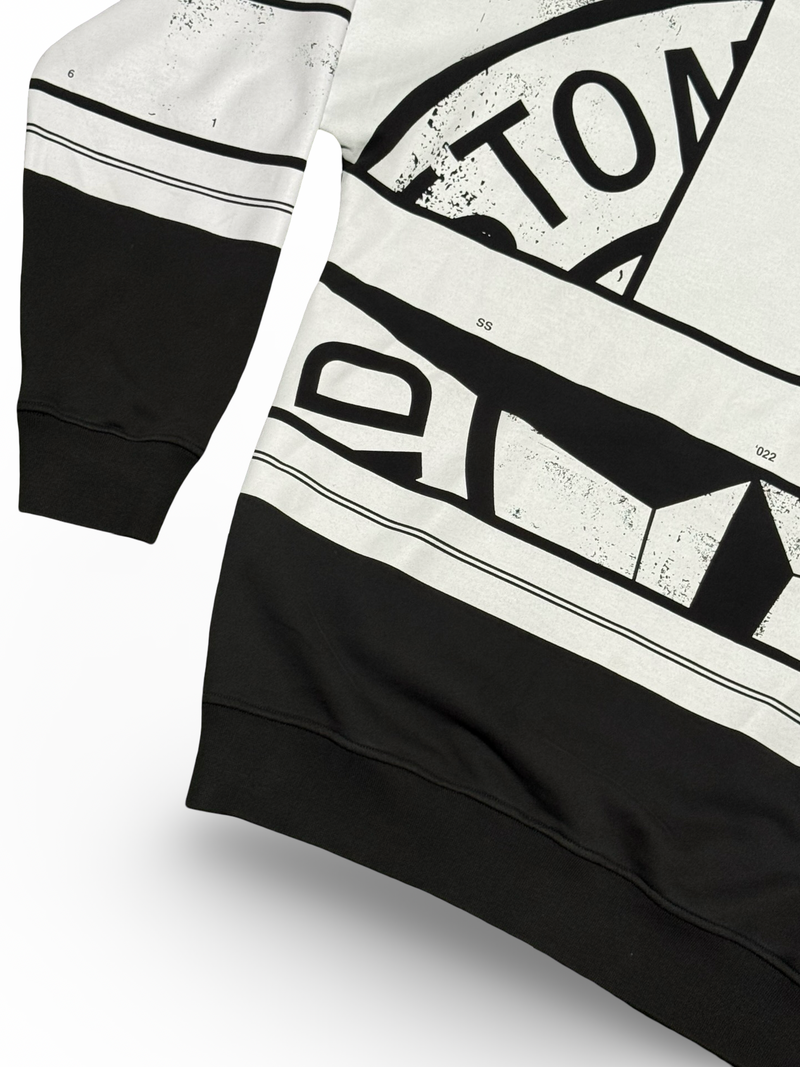 Stone Island Mosaic Print Crewneck