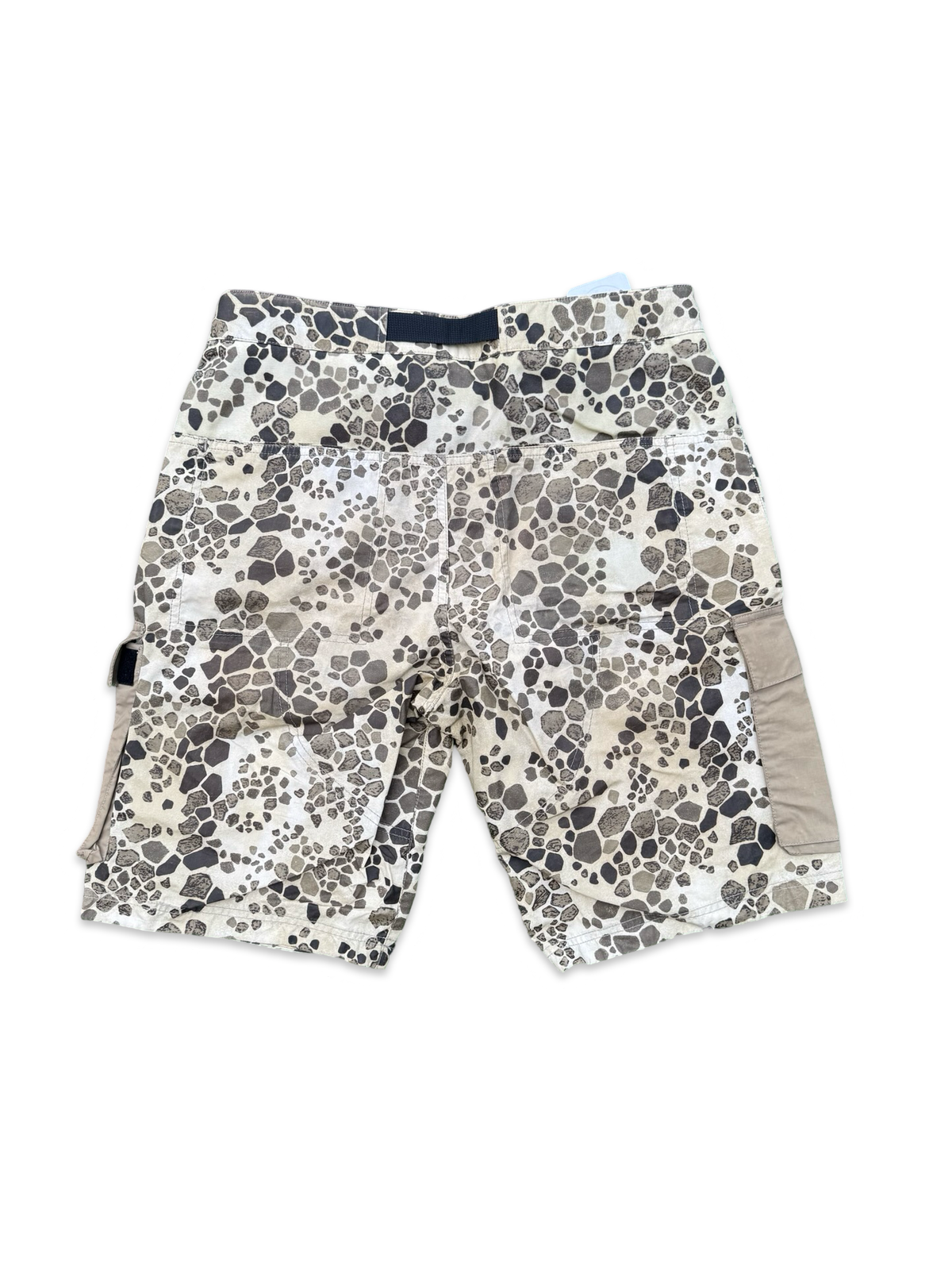 Stone Island Alligator Camo Cargo Shorts