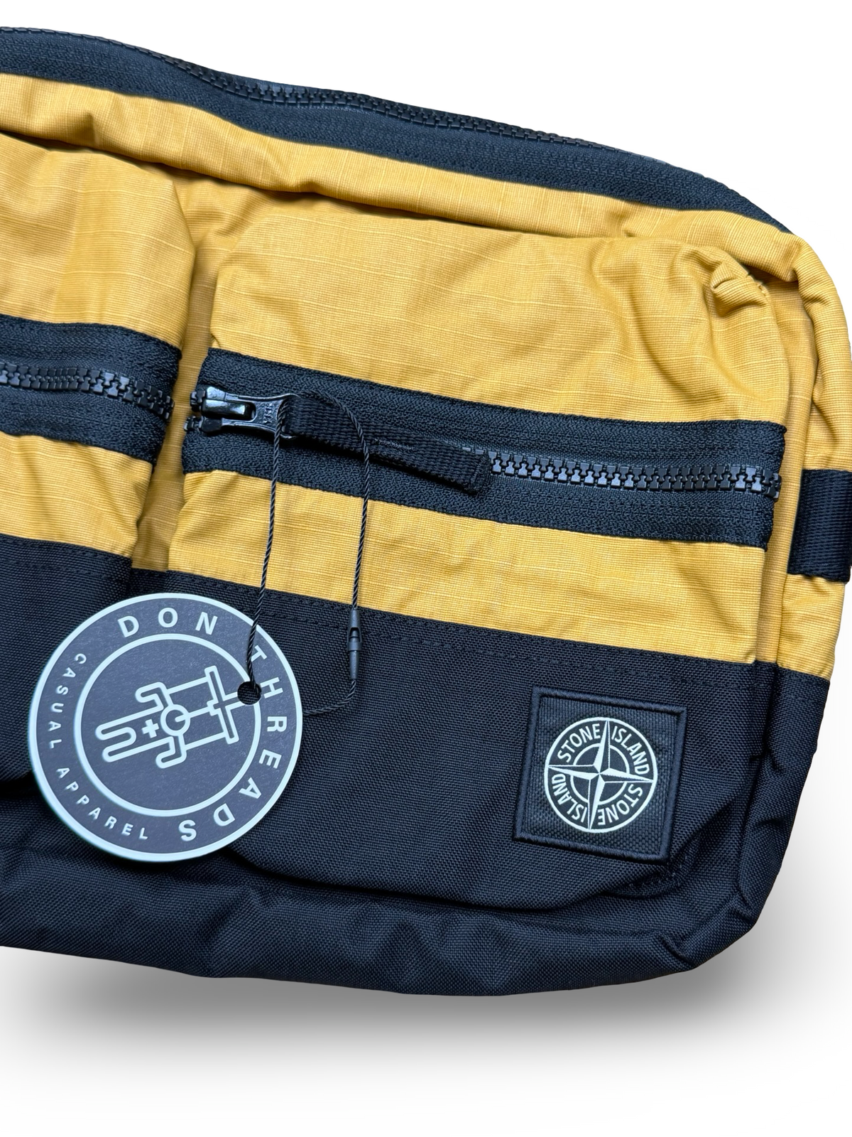 Stone Island Double Coated Cotton Ripstop Crossbody Bag