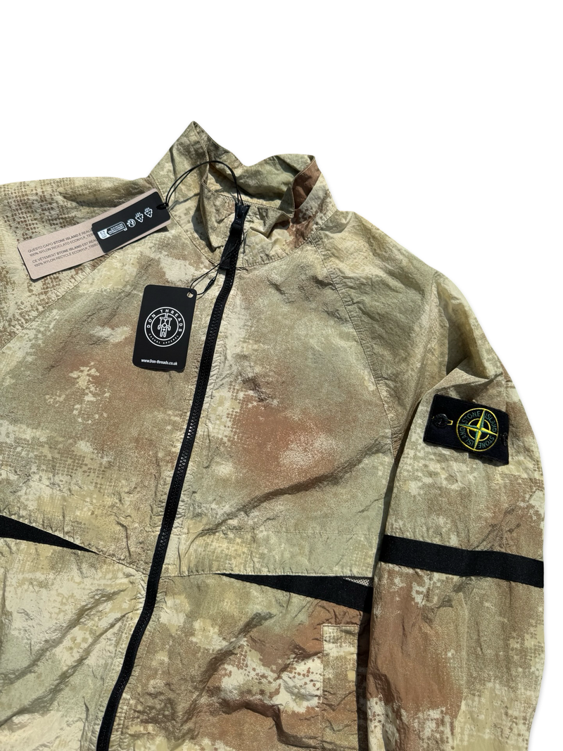 Stone Island Dissolving Grid Camo Jacket