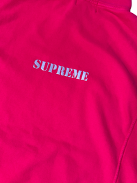 Stone Island X Supreme Pullover Reflective Hoodie