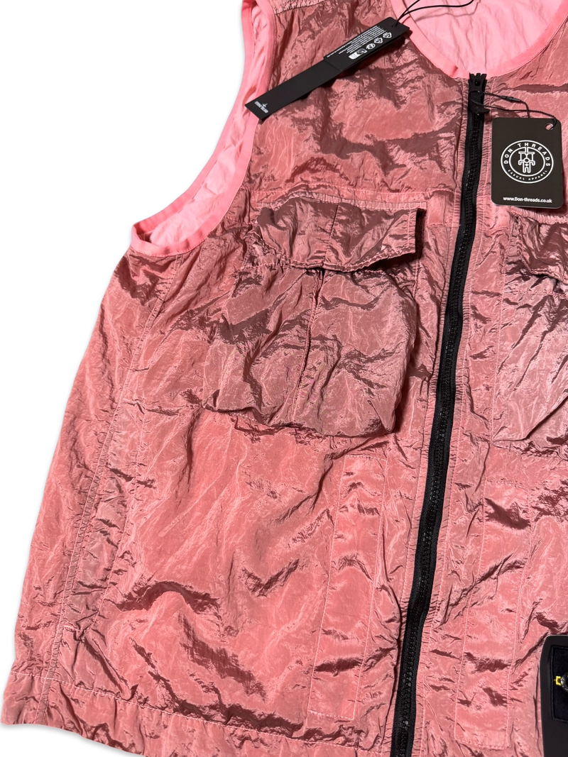 Stone Island Nylon Metal In Econyl Regenerated Nylon Vest