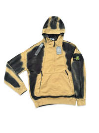 Stone Island Hand Sprayed Airbrush Treatment Half Zip