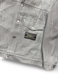 Stone Island | Supreme Reflective Bull Denim-TC