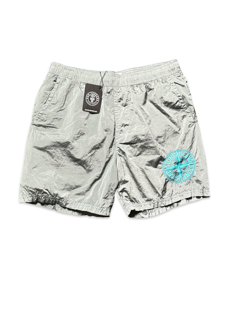 Stone Island Nylon Metal Shorts Large Logo