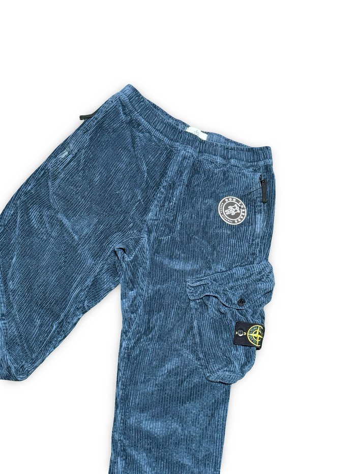 Stone Island Corduroy Cargo Trousers