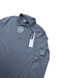 Stone Island Ghost Project Wool Long Sleeve Polo