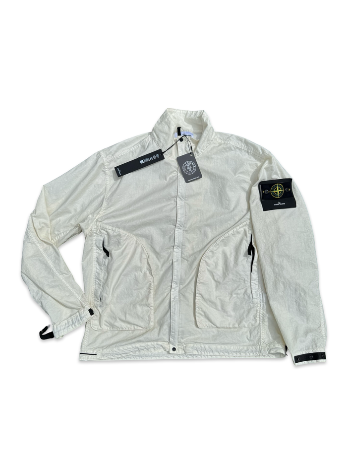 Stone Island Organic-Look Nylon Panama-TC Jacket