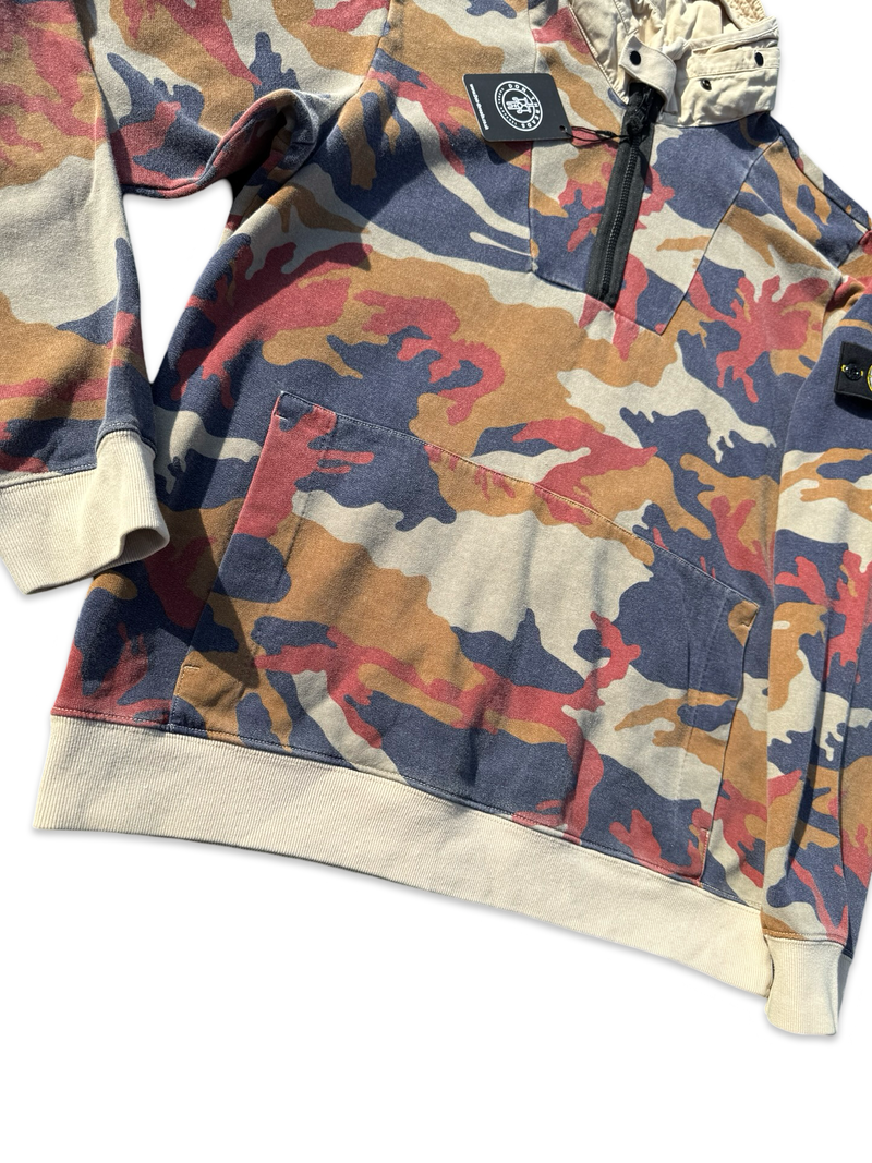 Stone Island Archive Camo Half Zip