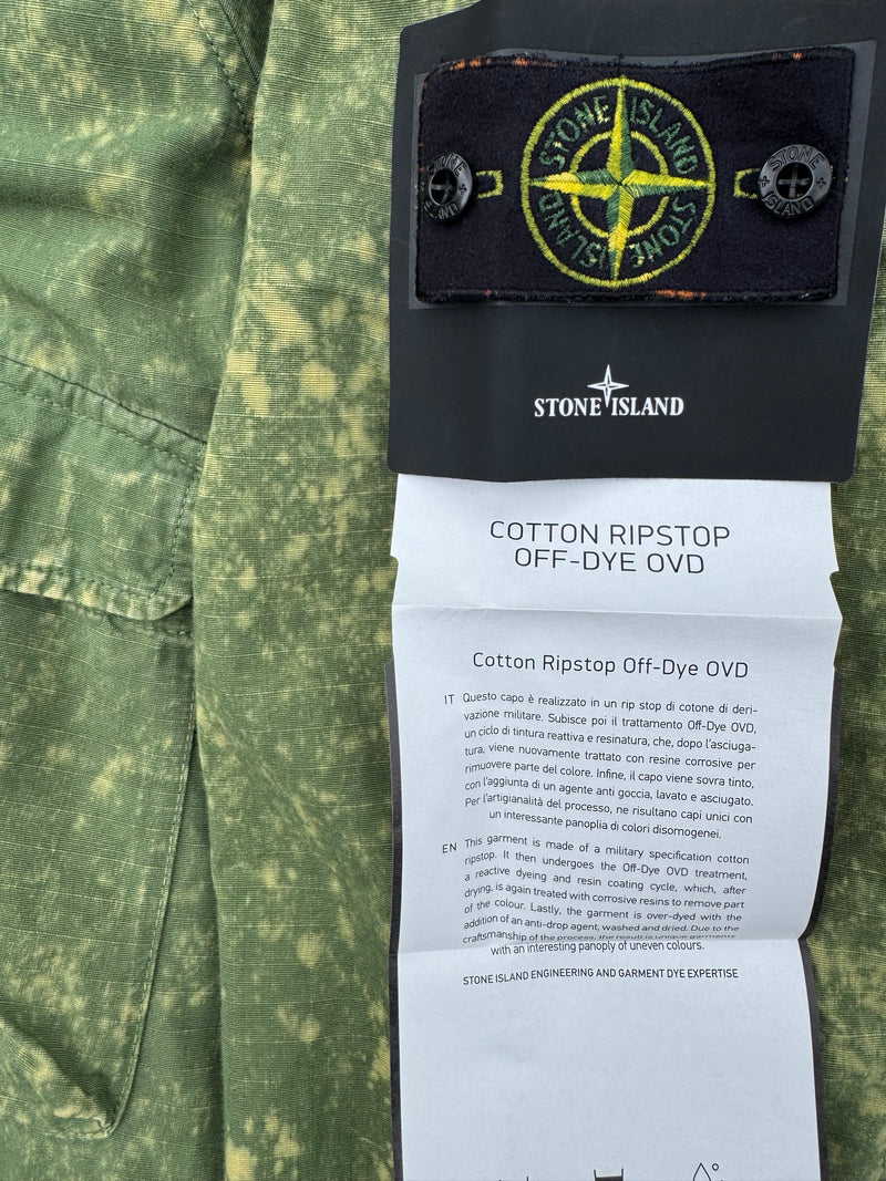 Stone Island Cotton Ripstop Off-Dye OVD