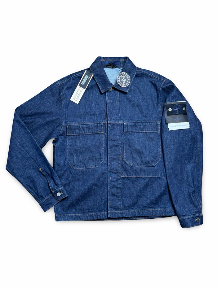 Stone Island Indigo Denim-Rinsed