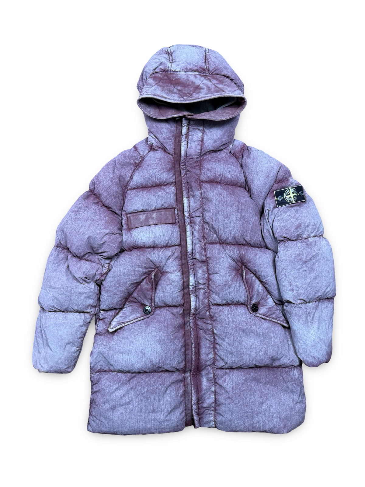 Stone Island Tela Nylon Down With Dust Colour Frost Finish