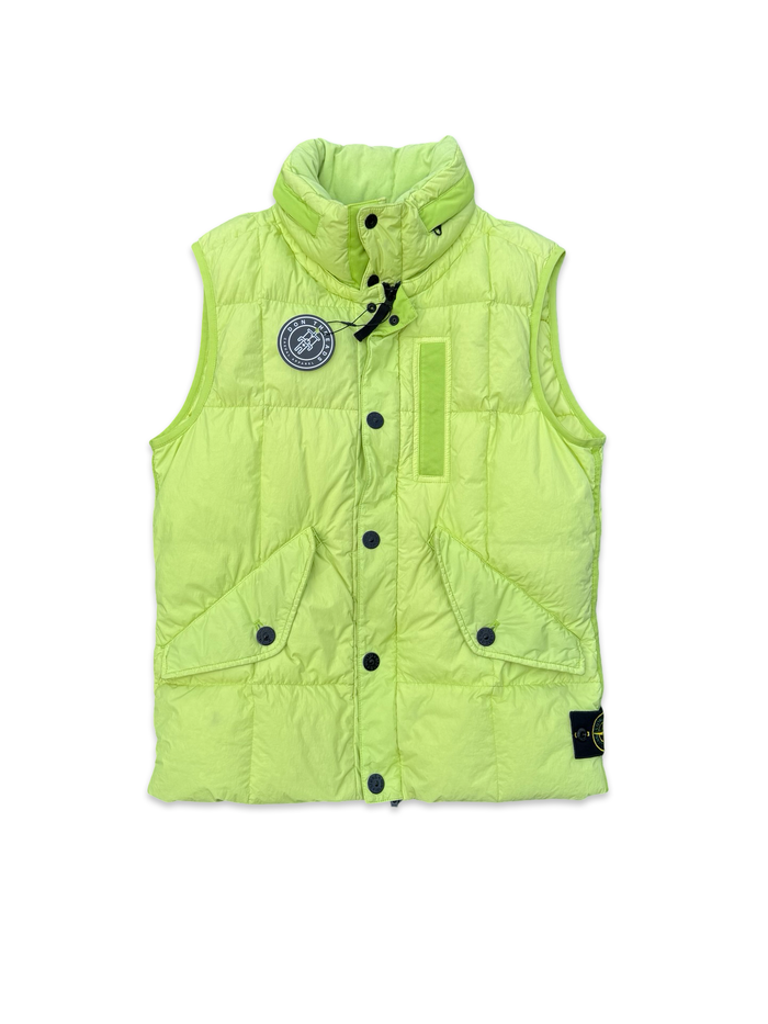 Stone Island Garment Dyed Crinkle Reps NY Down Gilet