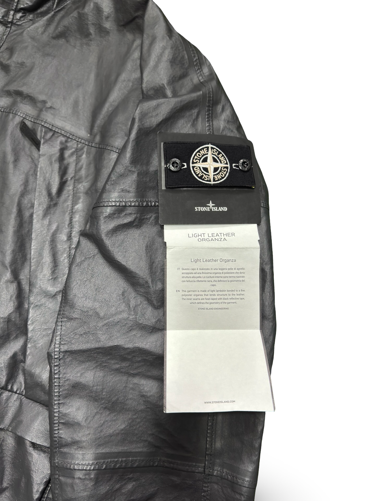 Stone Island Light Leather Organza