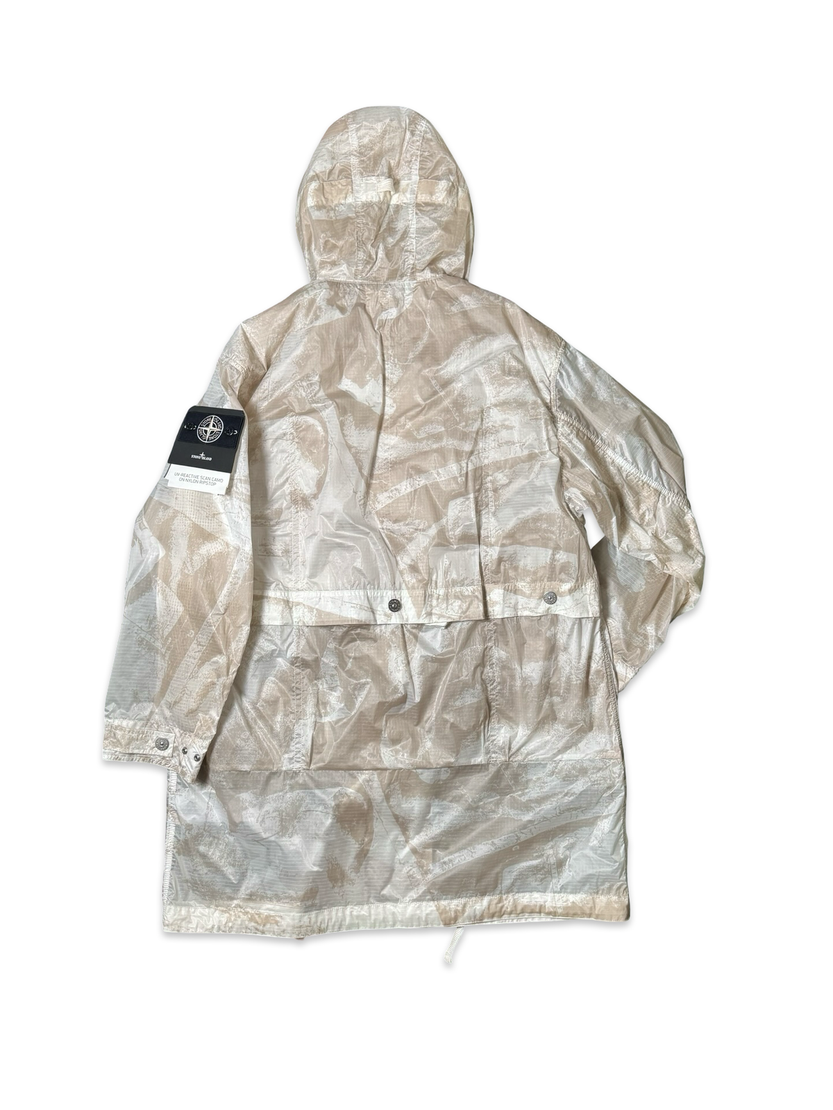 Stone Island UV-Reactive Scan Camo On Nylon Ripstop