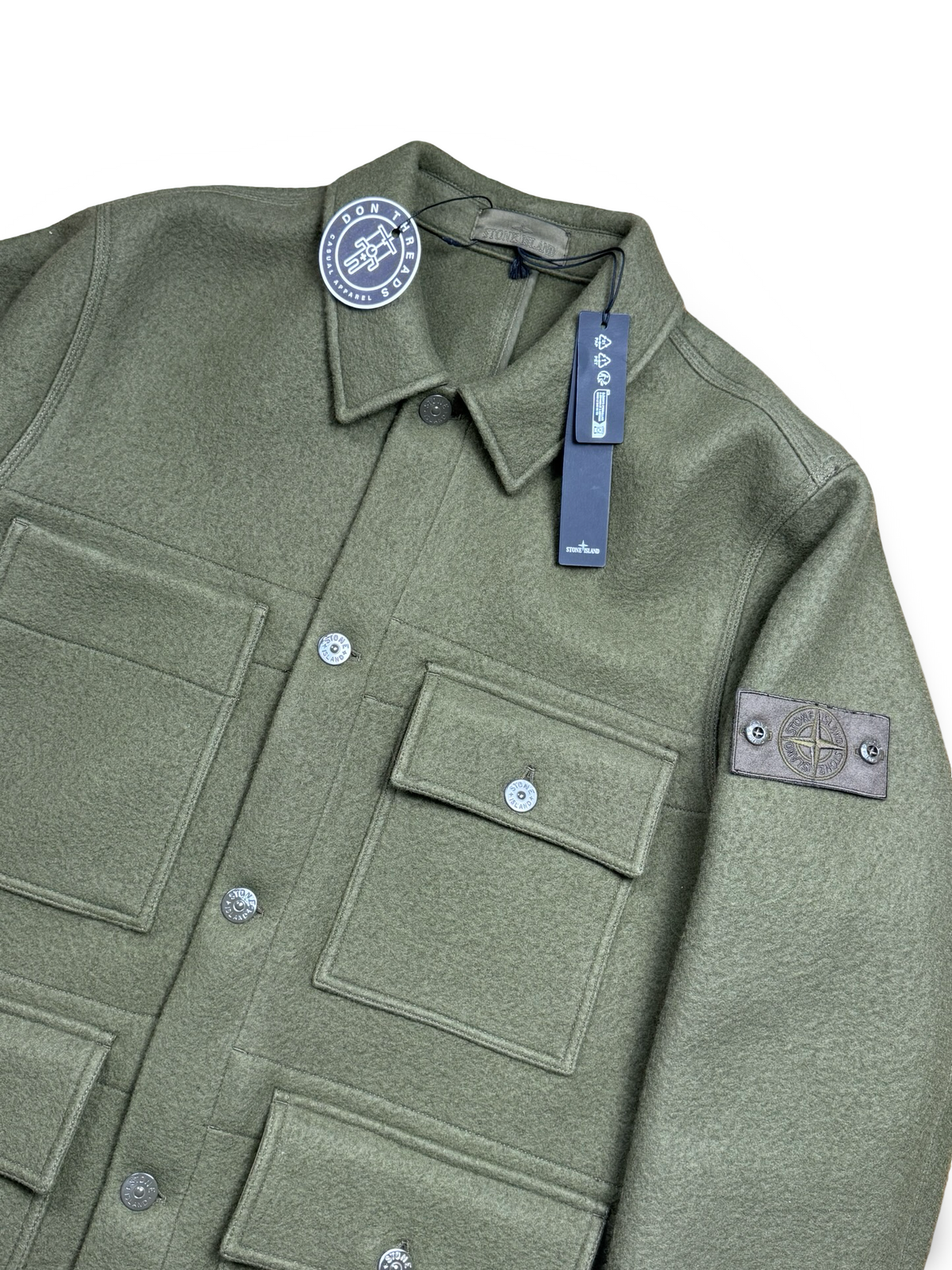 Stone Island Heavy Melton Ghost Piece