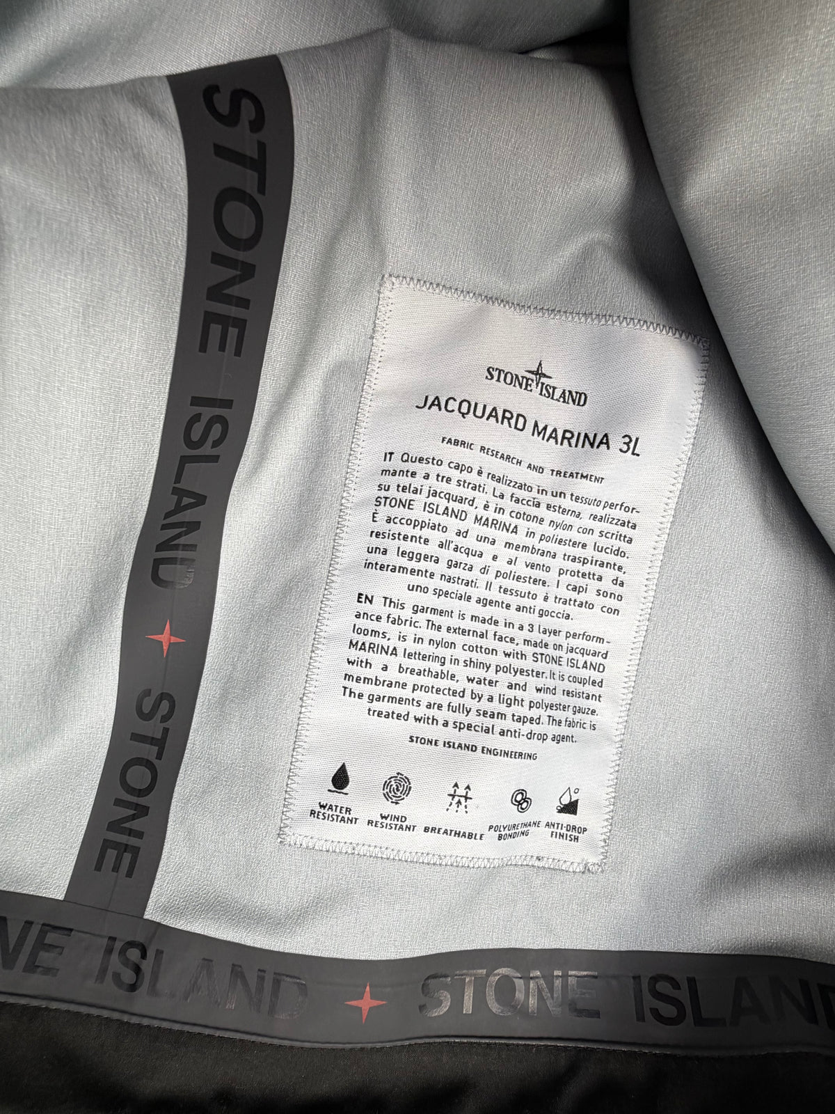 Stone Island Jacquard Marina 3L