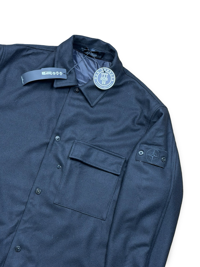 Stone Island Ghost Project Wool Nylon Jacket